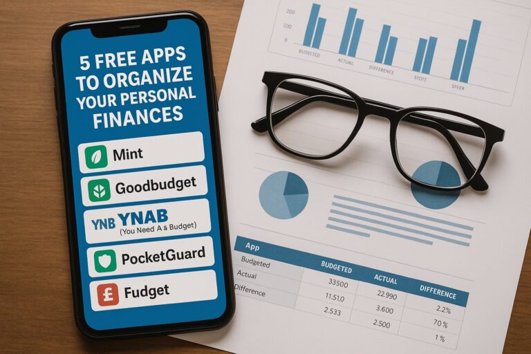 Free Apps to Organize Your Personal Finances