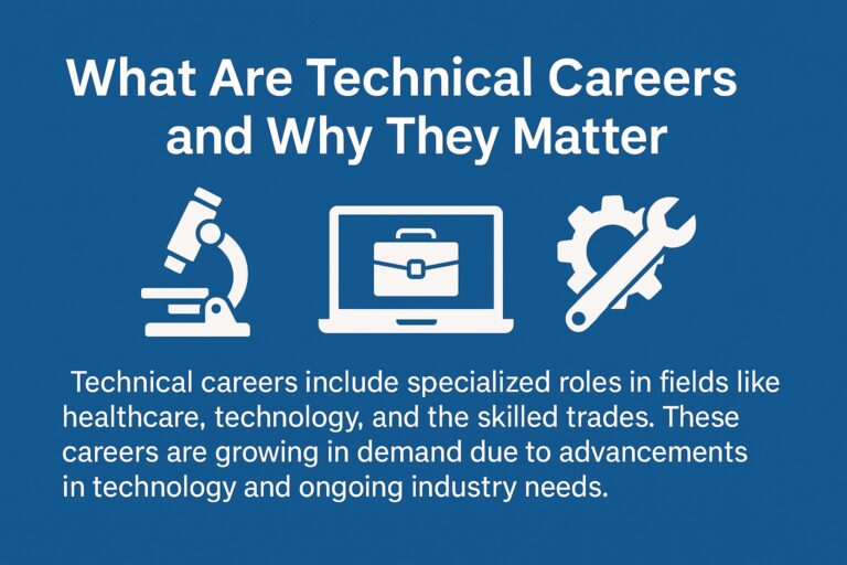 What Are Technical Careers and Why They Matter