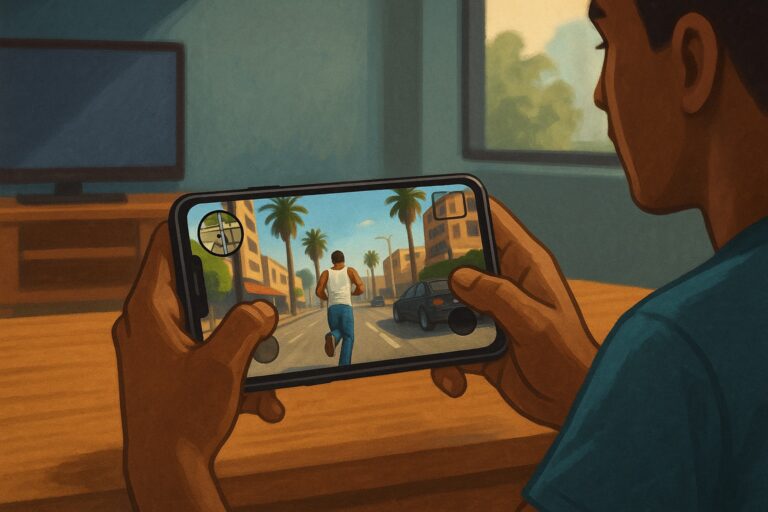 Play GTA on Mobile